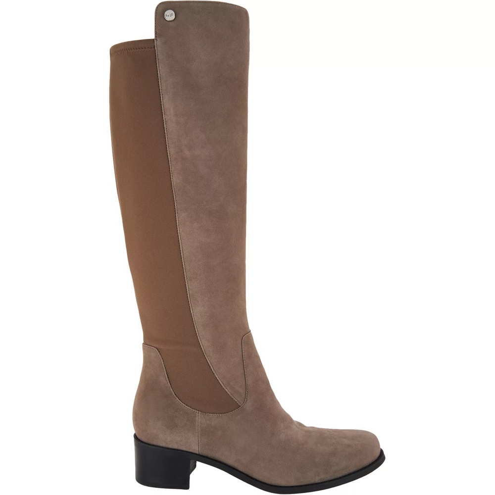 Marc Fisher Brown Heeled Boots